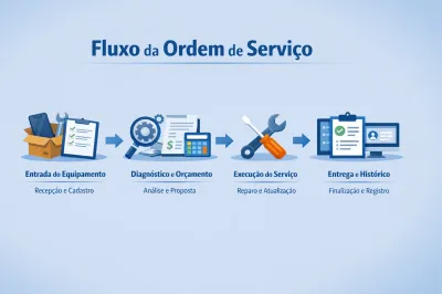 Como um Programa para Ordem de Serviço Está Substituindo Planilhas e WhatsApp na Assistência Técnica (Guia Completo 2026)