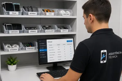 Sistema para Assistência Técnica de Celular com Gestão Financeira Integrada