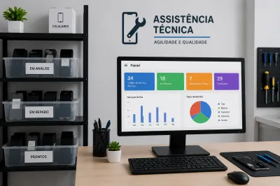 Sistema para Assistência Técnica de Celular Simples, Rápido e Eficiente
