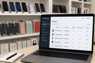 Sistema para Loja de Celular: Controle Vendas, Estoque e Assistência Técnica