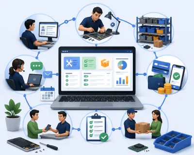 Programa para Assistência Técnica: Como Integrar Estoque, Financeiro e Serviços