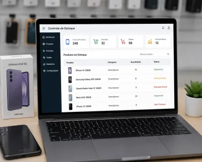 Sistema para Loja de Celular com Controle de Estoque e Vendas em Tempo Real