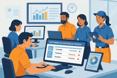 Como um software para assistência técnica aumenta a produtividade da sua equipe
