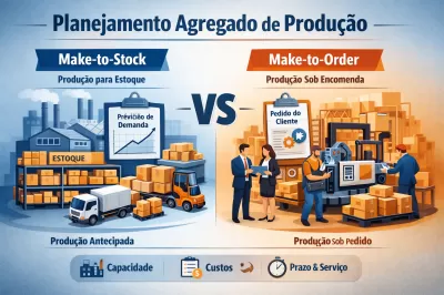 Planejamento Agregado de Produção na indústria: diferenças entre make-to-stock e make-to-order
