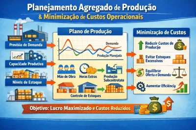 Planejamento Agregado de Produção e Minimização de Custos Operacionais.