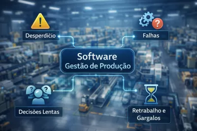 Software Gestão de Produção Completo para Controle em Tempo Real