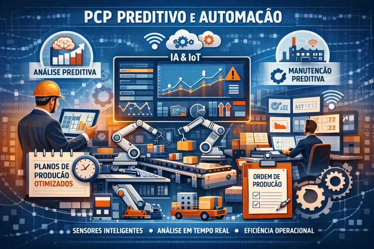 Como escolher o melhor PCP (Planejamento e Controle de Produção) para a indústria em 2026