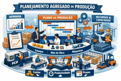 Planejamento Agregado de Produção: O Guia Prático para Reduzir Custos e Aumentar a Eficiência