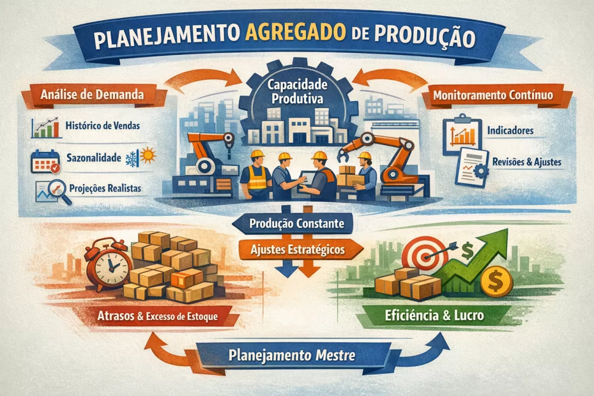 Você Está Usando Correto o Planejamento Agregado de Produção? Descubra Agora