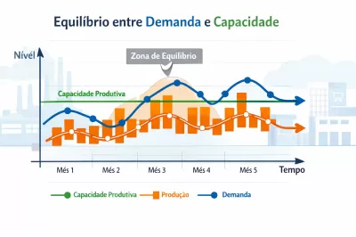 Planejamento Agregado de Produção: guia completo para equilibrar demanda, capacidade e custos