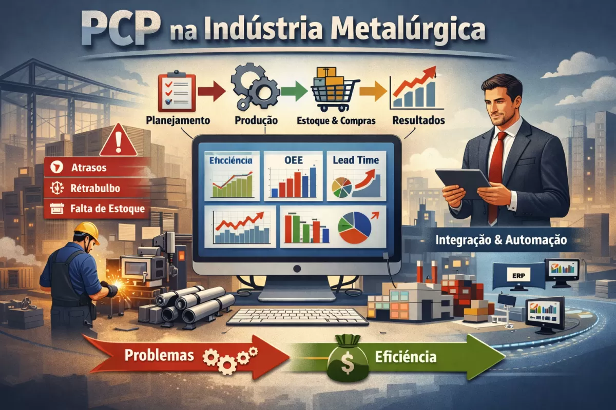 Seu Controle de Produção PCP Está Falhando? Veja Como Corrigir os Erros Mais Comuns