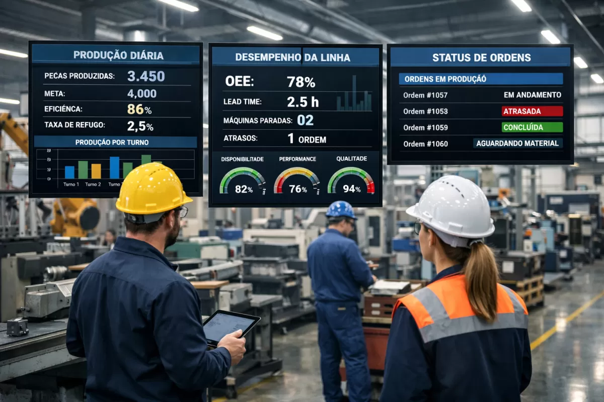 Programação, planejamento e controle da produção na prática: métodos, indicadores e erros mais comuns
