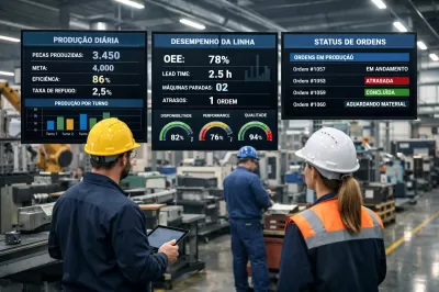 Programação, planejamento e controle da produção na prática: métodos, indicadores e erros mais comuns