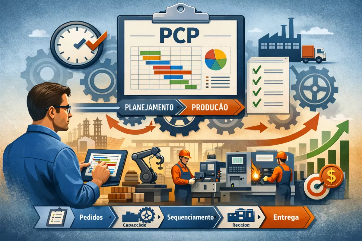 Programação de Produção PCP: o Método que Reduz Atrasos e Aumenta a Eficiência da Indústria