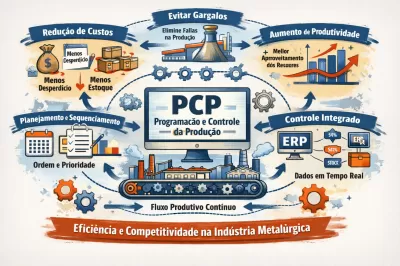 Como a Programação de Produção PCP Pode Cortar Custos e Evitar Gargalos na Fábrica