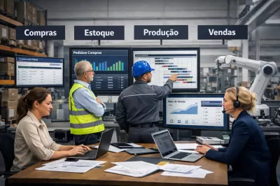 Sistema PCP completo para controle eficiente da produção industrial