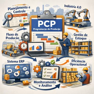 Programação de Produção PCP: O Guia Completo para Aumentar a Eficiência da Sua Indústria em 2026