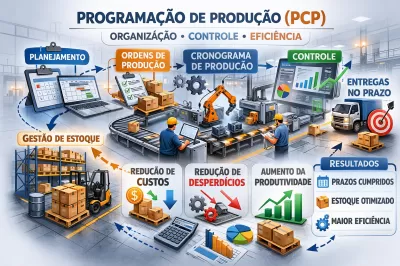 Programação de Produção PCP na Prática: 7 Estratégias Para Melhorar Prazos e Produtividade