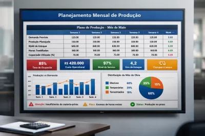 Planejamento Agregado de Produção na prática: passo a passo para implementar na sua empresa