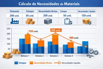 Planejamento das Necessidades de Materiais MRP Explicado de Forma Simples