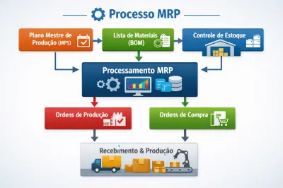 Planejamento das Necessidades de Materiais MRP: Domine em 7 Passos Simples
