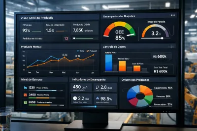 Sistema de gestão para indústria: guia prático para escolher o ideal em 2026 (com checklist técnico)