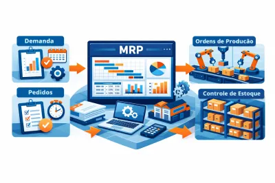 Planejamento das Necessidades de Materiais MRP: Tudo Que um Gestor Precisa Saber