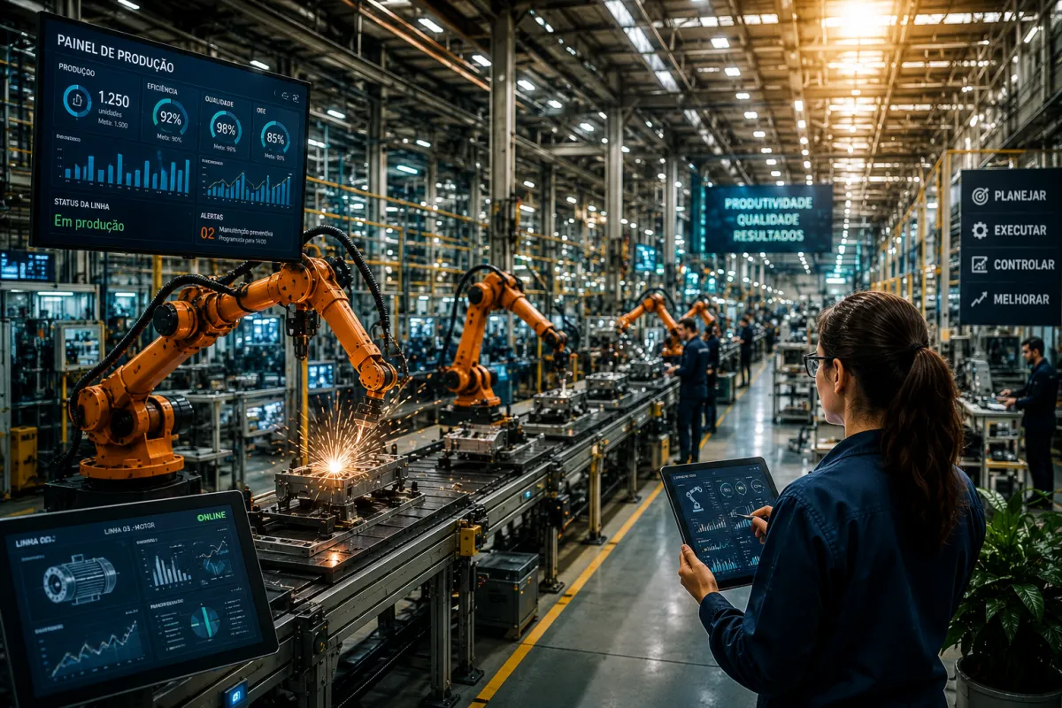 A importância do planejamento de produção na competitividade industrial