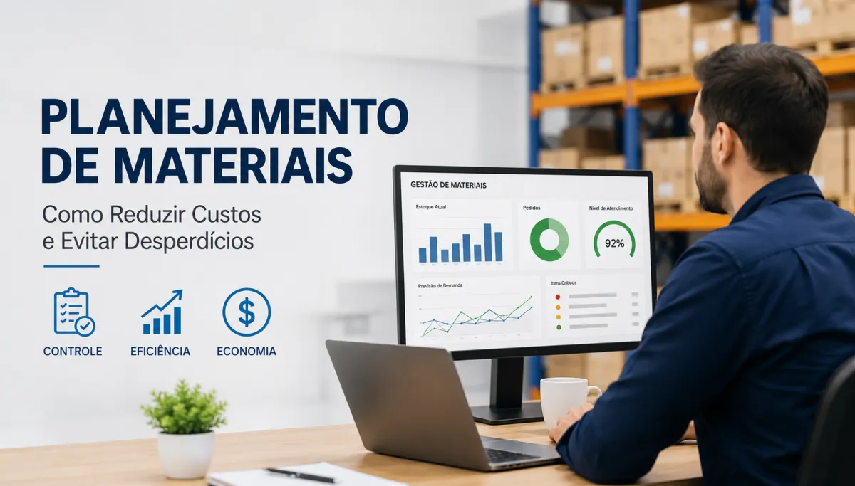 Planejamento de Materiais: Guia Completo para Reduzir Custos e Evitar Desperdícios