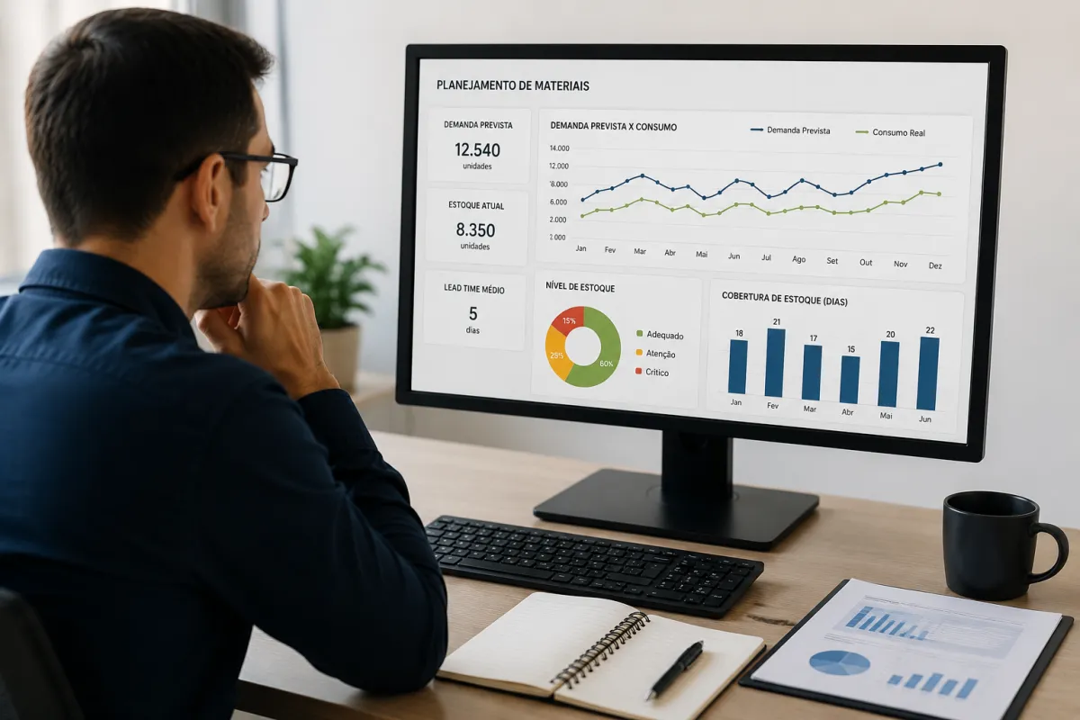 Planejamento de Materiais para Maximizar Lucros e Minimizar Perdas