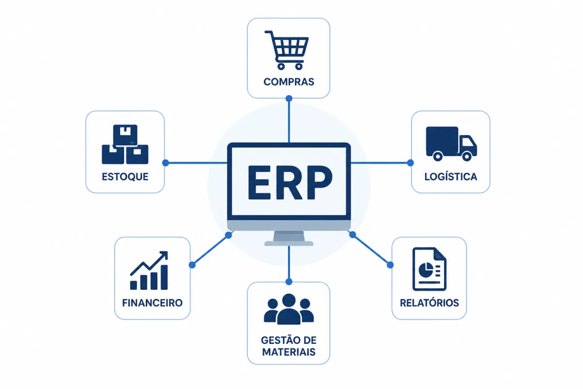 Como um Sistema ERP Facilita o Planejamento de Materiais