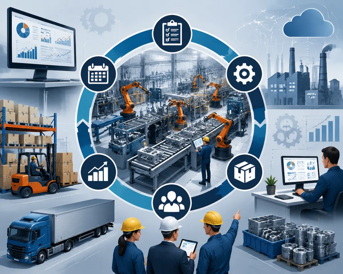 Controle de produção PCP: guia completo para otimizar a eficiência industrial