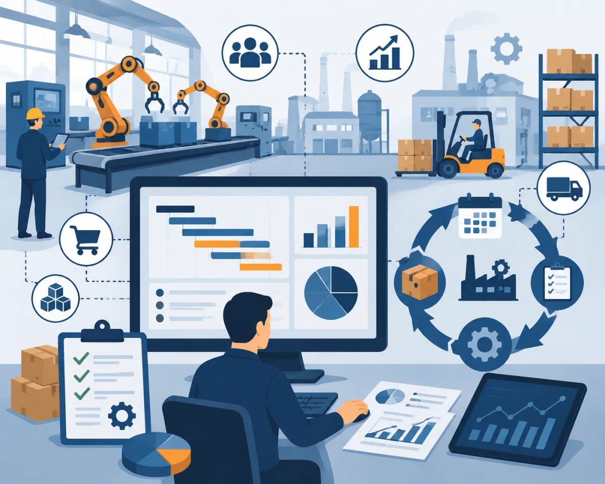 Controle de produção PCP: o que é e como implementar na sua empresa passo a passo