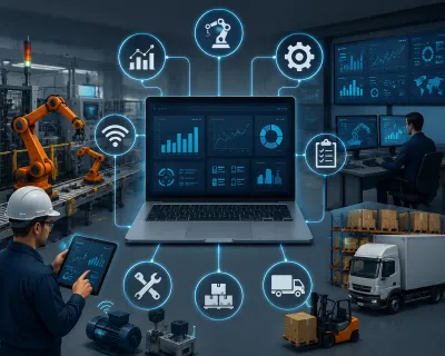 Sistema ERP industria para automação industrial e redução de custos operacionais
