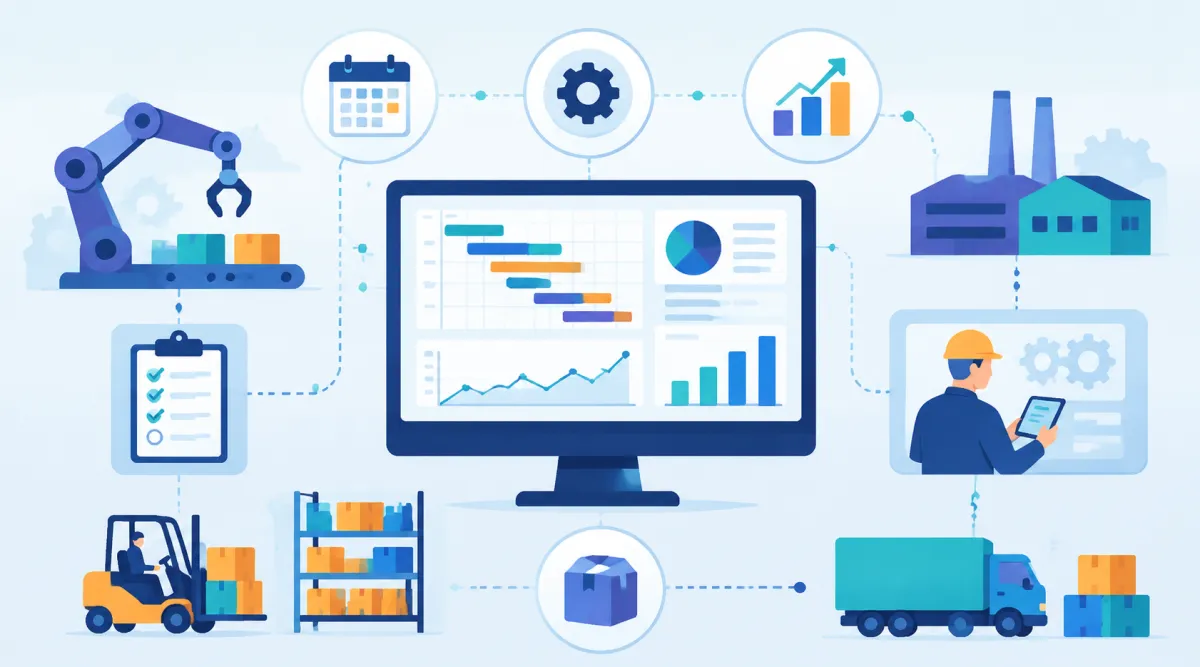 Como um Sistema ERP Ajuda na Programação da Produção