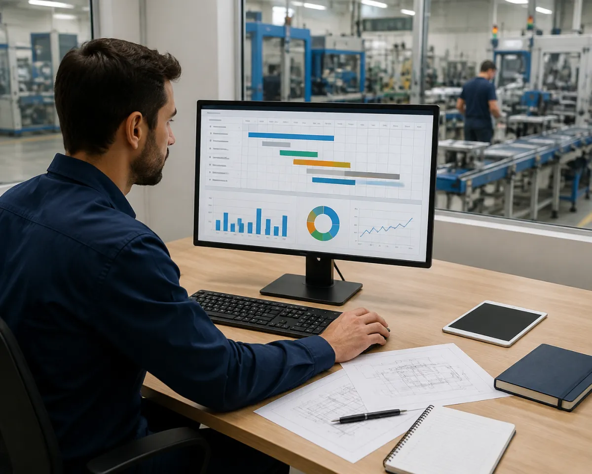 Controle de Produção Industrial: O Que É, Como Funciona e Quais São os Benefícios