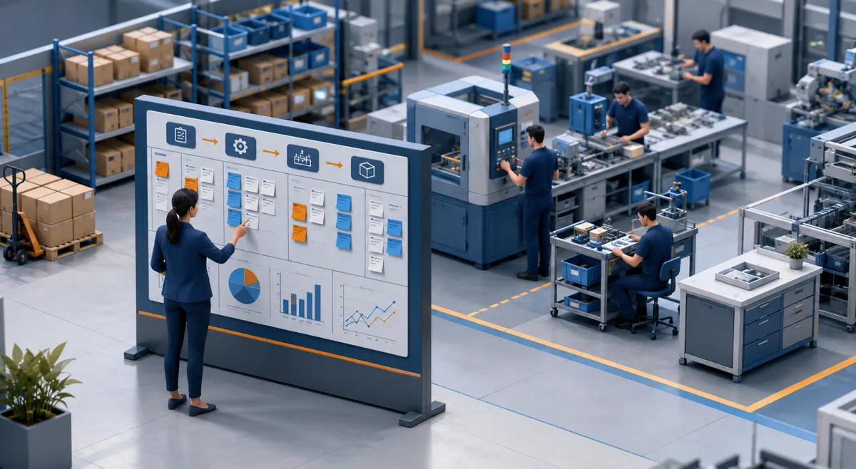 controle de produção PCP:  para pequenas empresas