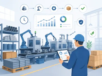 Controle de Produção Industrial: Como Reduzir Custos, Atrasos e Gargalos na Fábrica