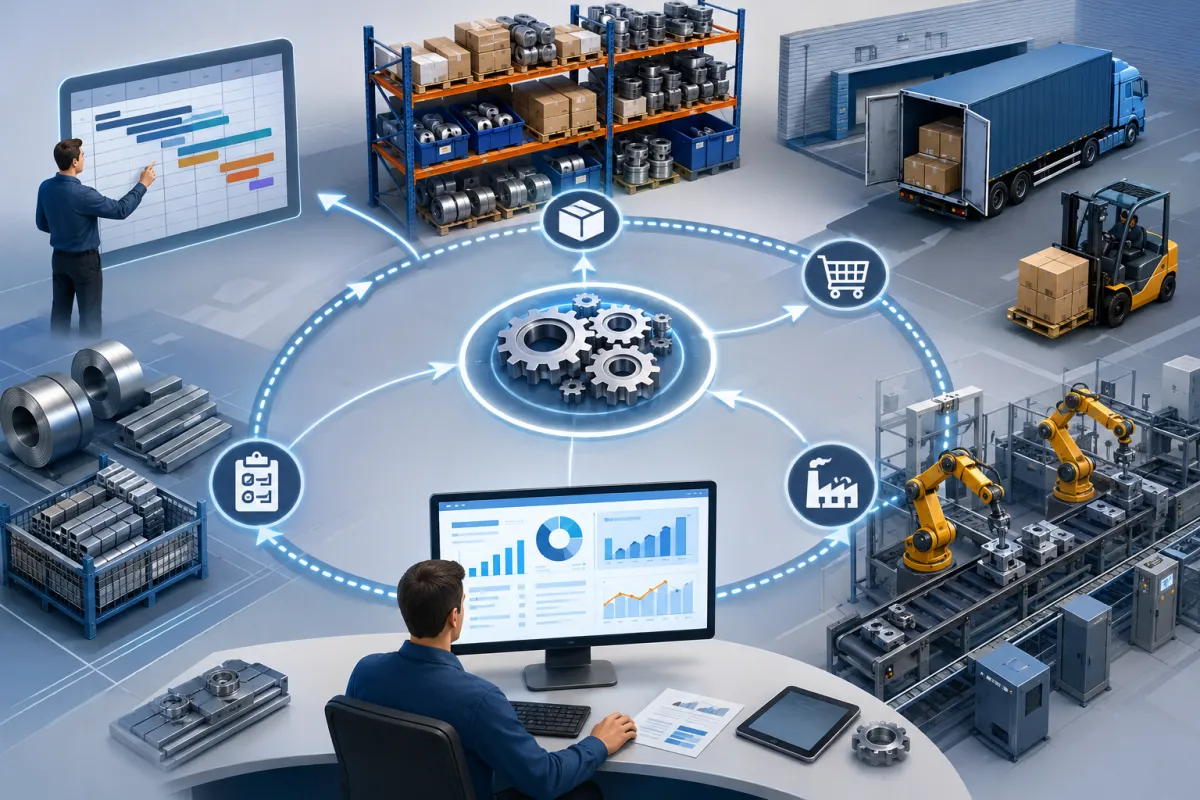 PCP Planejamento e Controle de Produção: Como Integrar Estoque, Compras e Produção