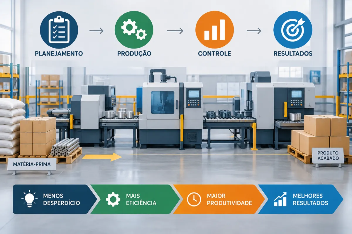 Controle de Produção Industrial: 7 Estratégias para Melhorar a Produtividade