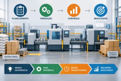 Controle de Produção Industrial: 7 Estratégias para Melhorar a Produtividade