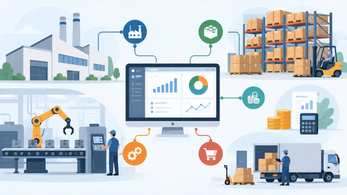 ERP para Indústrias: Quais funcionalidades não podem faltar?