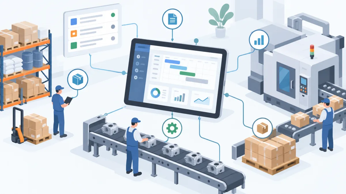 ERP para Indústrial: Como controlar ordens de produção
