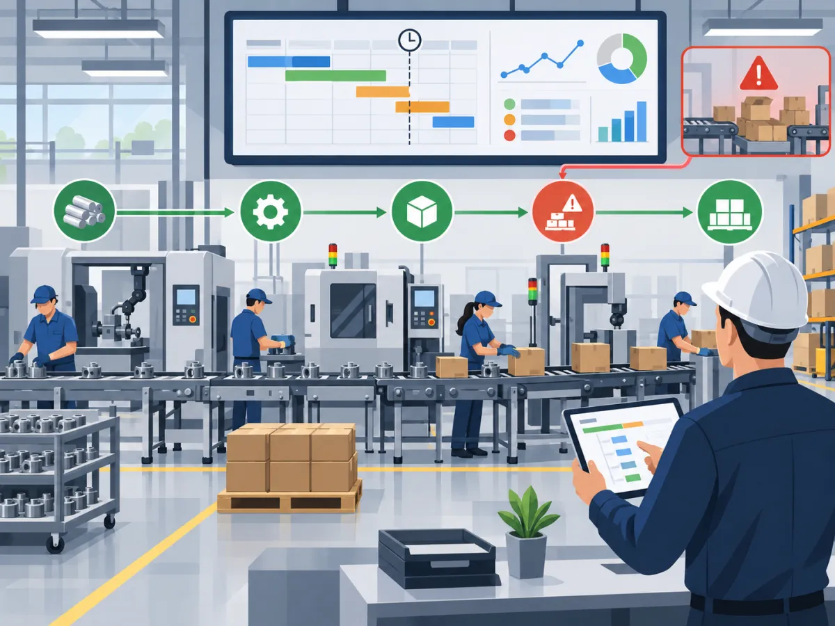 Planejamento de Controle da Produção: Como Evitar Atrasos e Gargalos