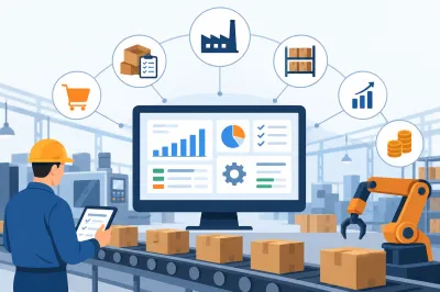 Sistema ERP Indústria: PCP, MRP e Controle de Produção em um Só Lugar