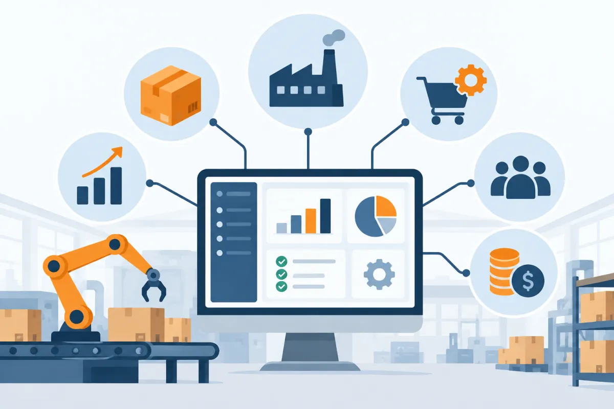 Sistema ERP Indústria: Quais Funcionalidades Não Podem Faltar?
