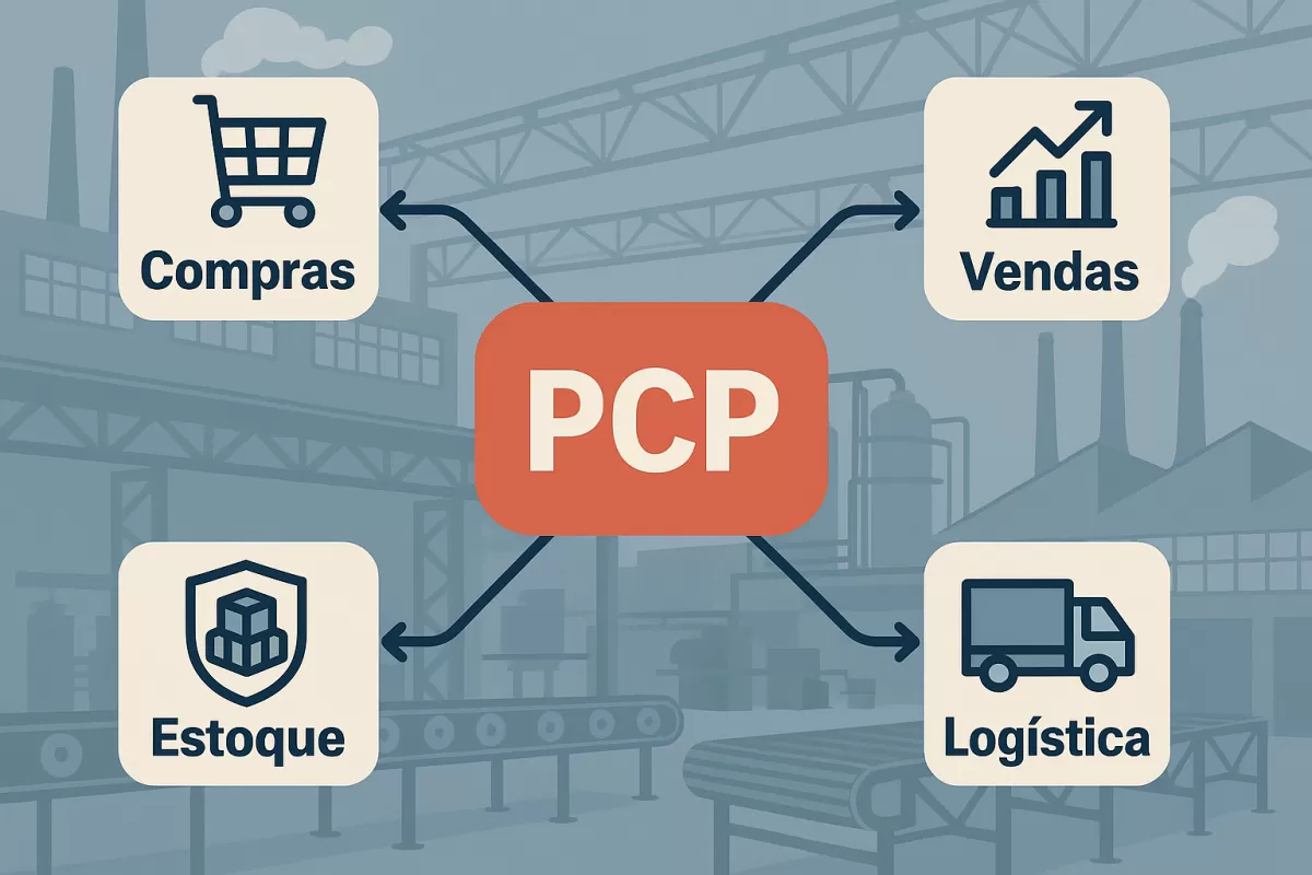 Como um sistema PCP auxilia no planejamento de capacidade produtiva