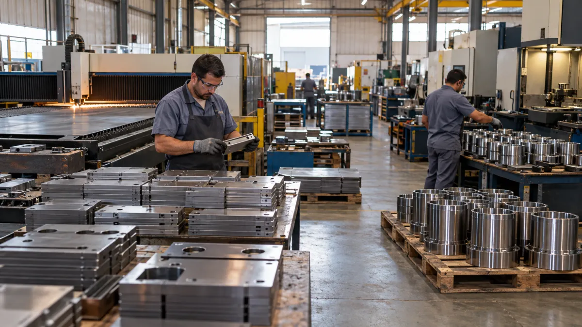 FUNCIONARIOS NA INDUSTRIA