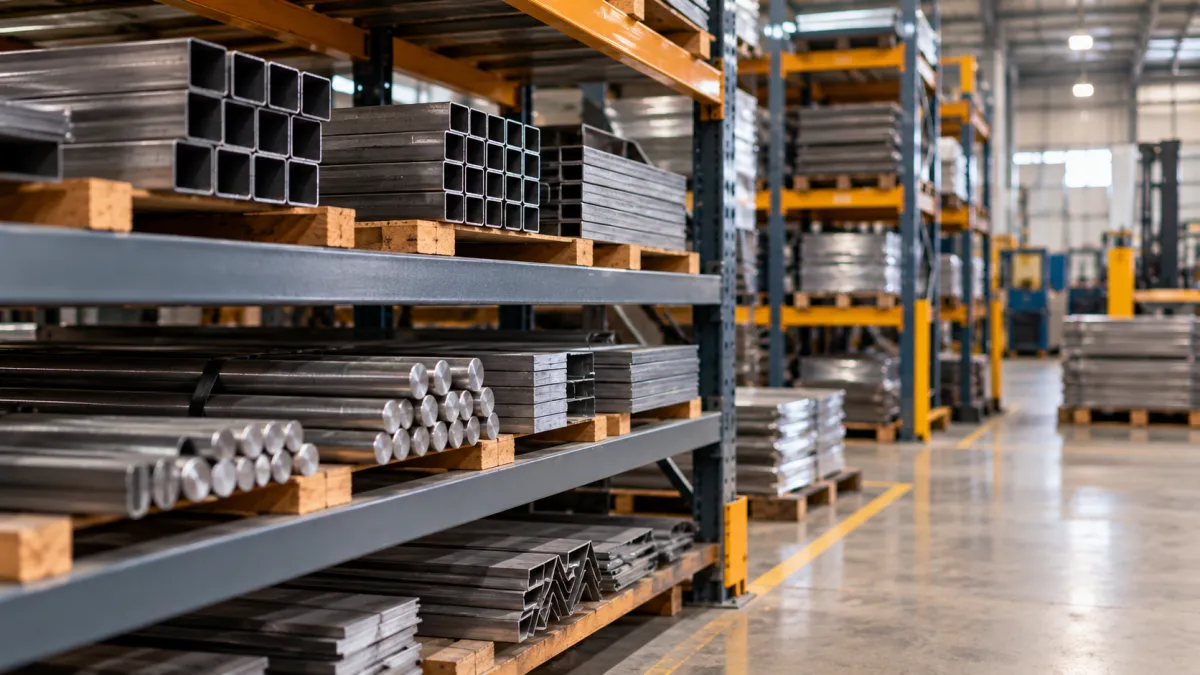 Armazém Industrial de Perfis Metálicos