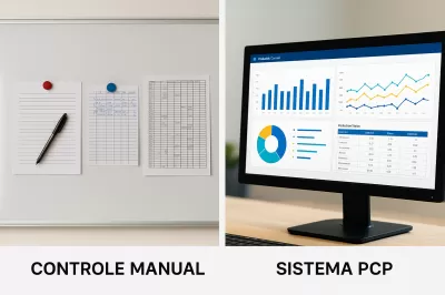 Diferenças Entre Controle Manual e Uso de Um Sistema PCP